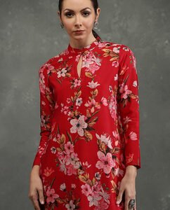 Silk Chanderi Kurta Set