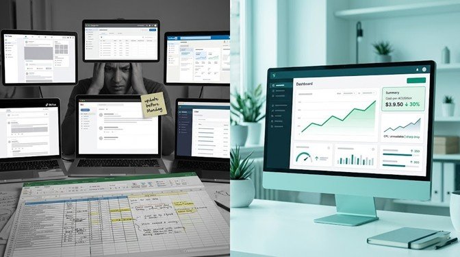 MarTech Union analytics team building Power BI and Looker Studio dashboards
