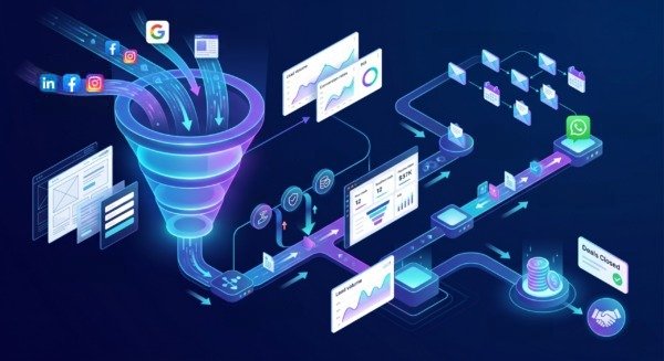 Lead generation funnel and analytics