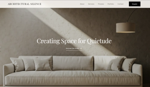Interior design company template